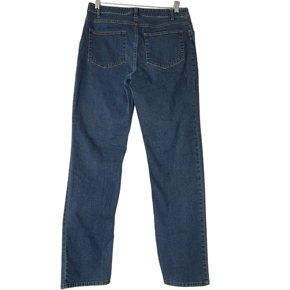 J. Jill Women's Tried & True Fit Slim Leg Jeans Size 8 Cotton & Lycra - Picture 4 of 10